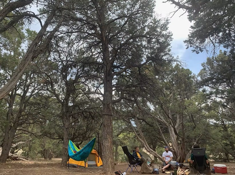 Camping at Black Canyon of the Gunnison National Park, Colorado