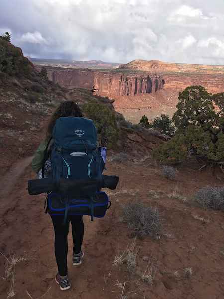 Hitting the hiking trail
