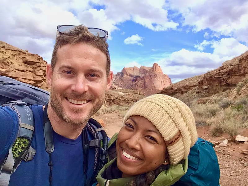 Selfie in Canyonlands National Park