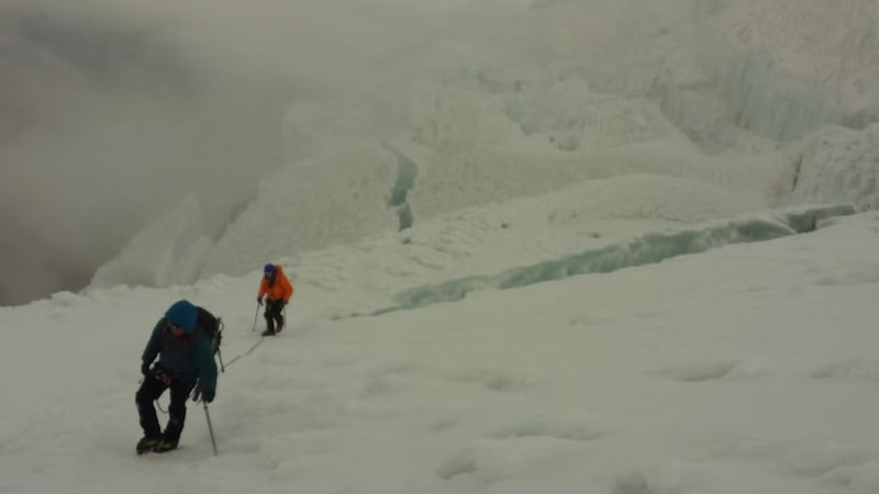 Every step closer to the summit of Cayambe