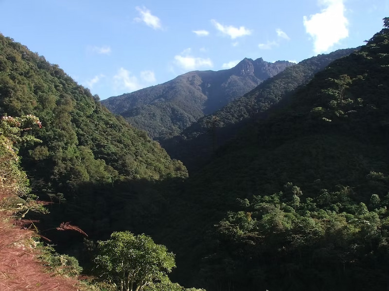 Talamanca Mountains in Costa Rica