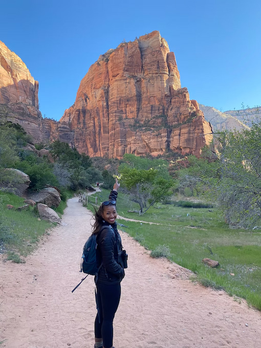 Angel's Landing hiking trail in Zion National Park