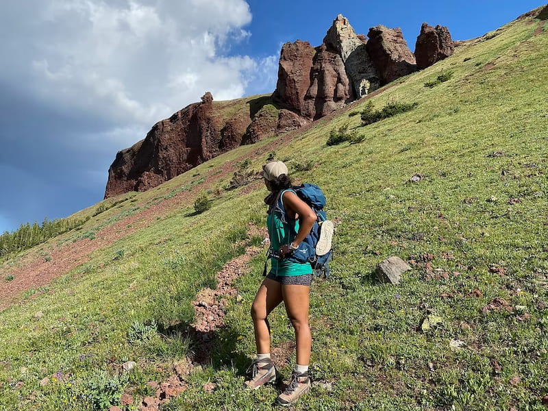 Cliffs of Trappers Peak