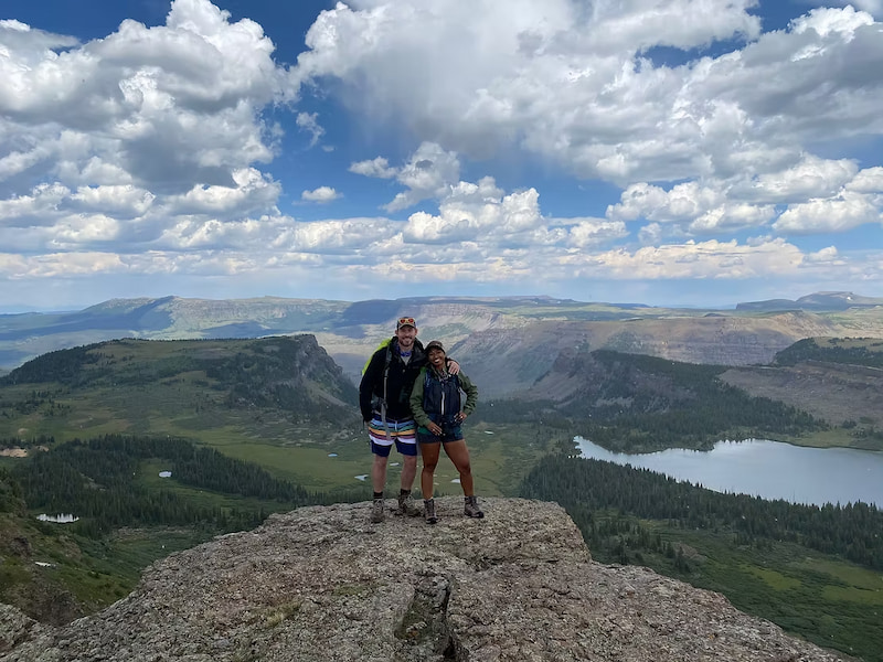Top of Trappers Peak