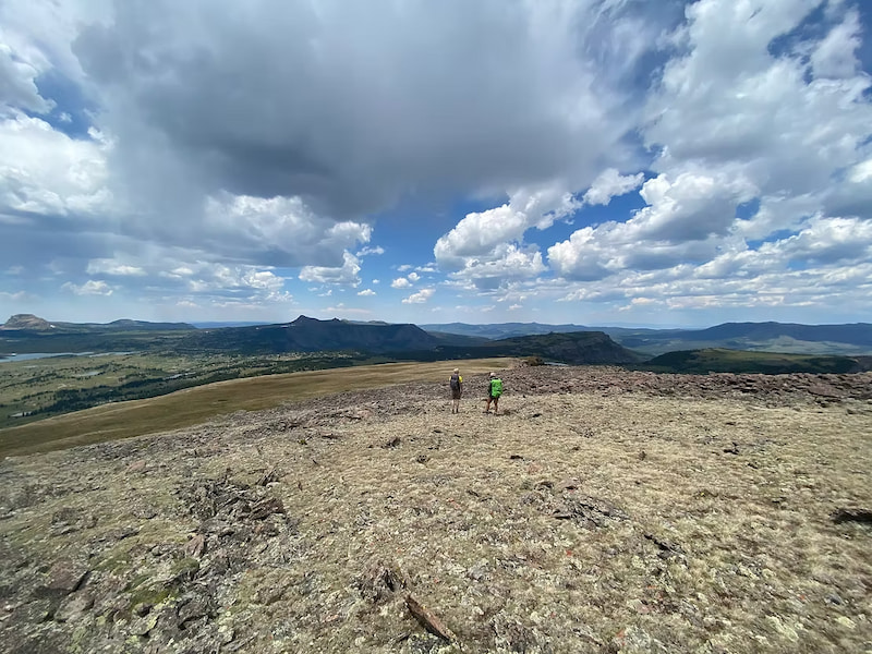 Tundra on top of Trappers Peak