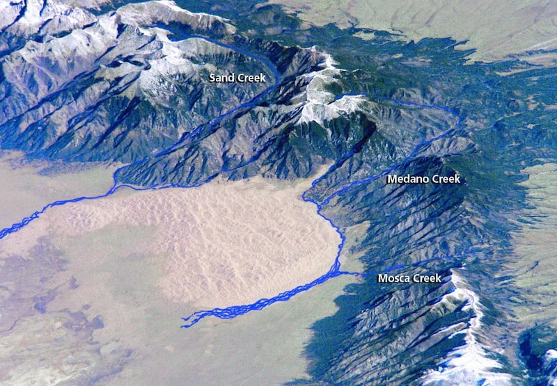 Map of the San Cristos