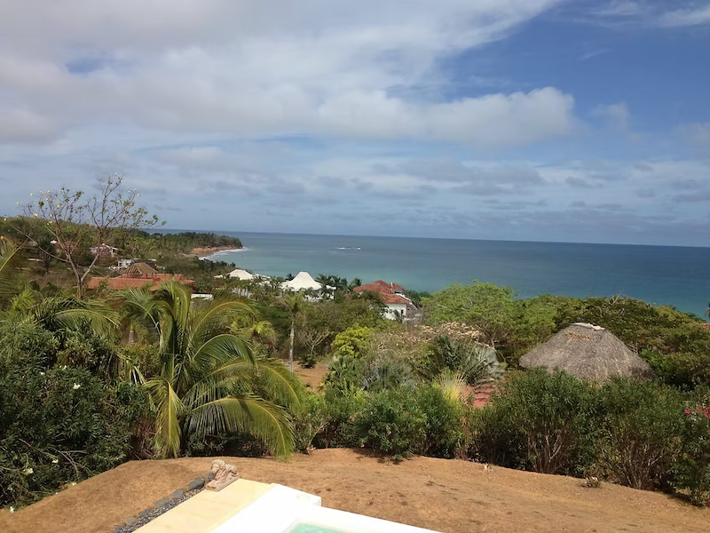 Small village over looking the Tuna Coast in Panama