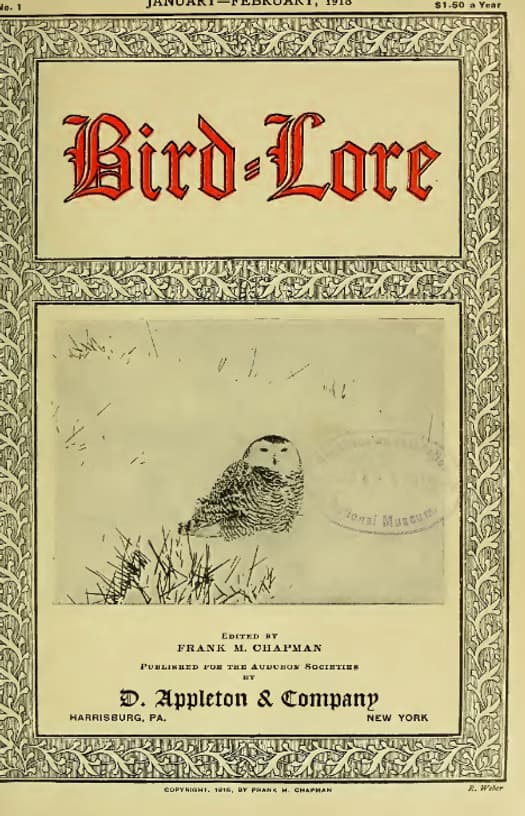 Frank Chapman's Bird-Lore Magazine