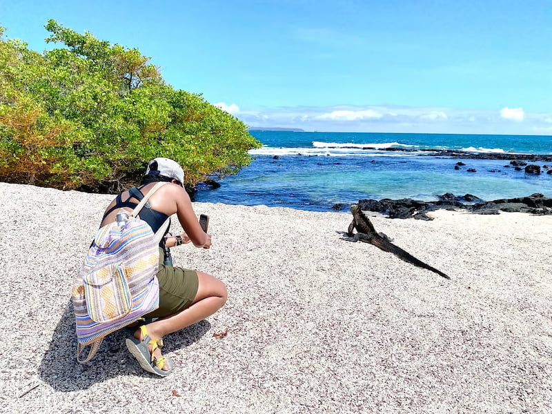 Research station on Santa Cruz Ilsand in Galapagos