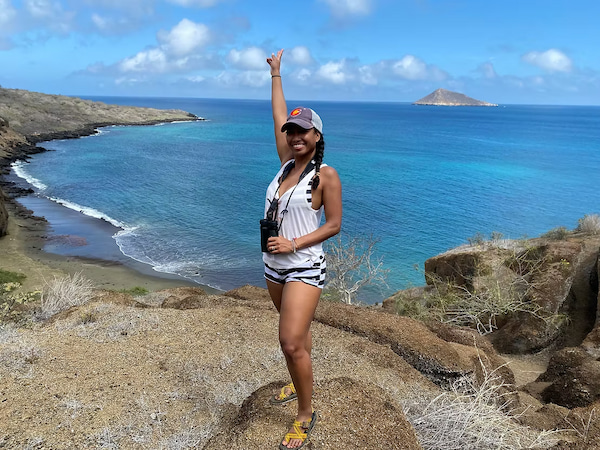 Hiking around the beautiful Galapagos Islands