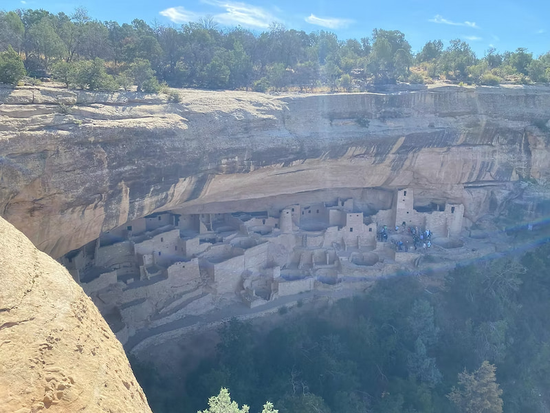 Cliff dwellings at Mesa Verde National Park