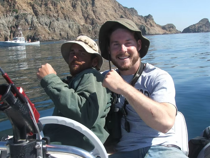 On a zodiac surveying bald eagles