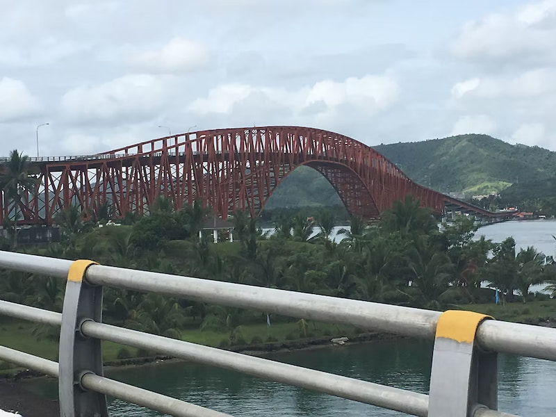 Bridge to Samar Island from Leyte