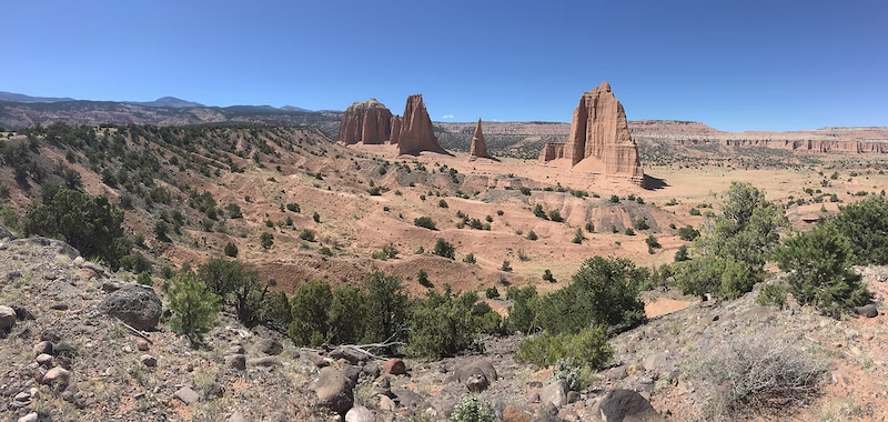 Cathedral Valley in Capitol Reef National Park