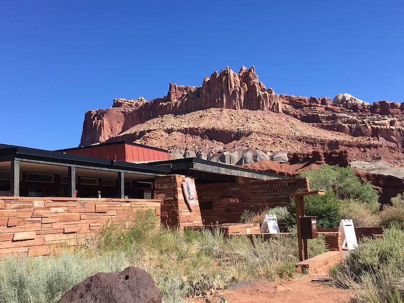 Visitor Center at Capitol Reef National Park