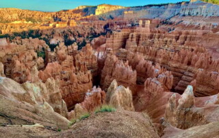 Staircase view of Bryce Canyon National Park in Utah