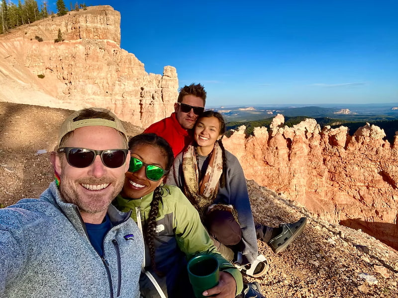 Sunset hike in Bryce Canyon National Park