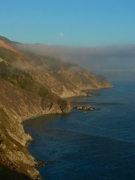 The beauty of Big Sur from the Pacific Coast Highway in California