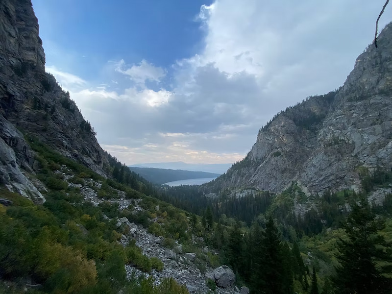 View of Death Canyon in Grand Teton National Park