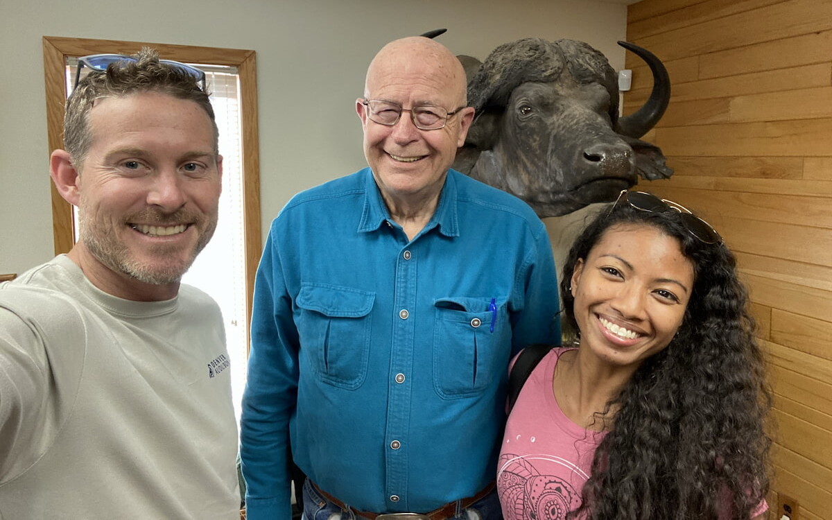 Meeting with Bob Bledsoe, owner of the Bledsoe Cattle Company in Wray, Colorado