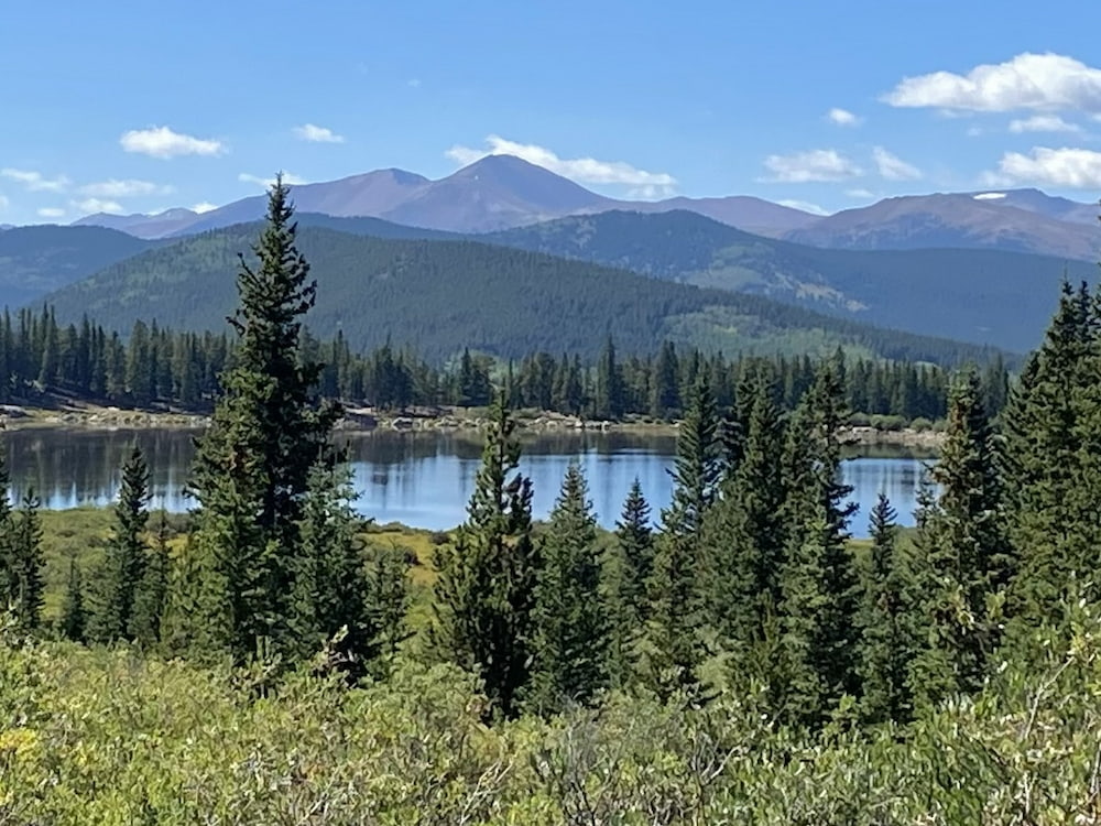 Echo Lake, a subalpine lake near Idaho Springs, Colorado