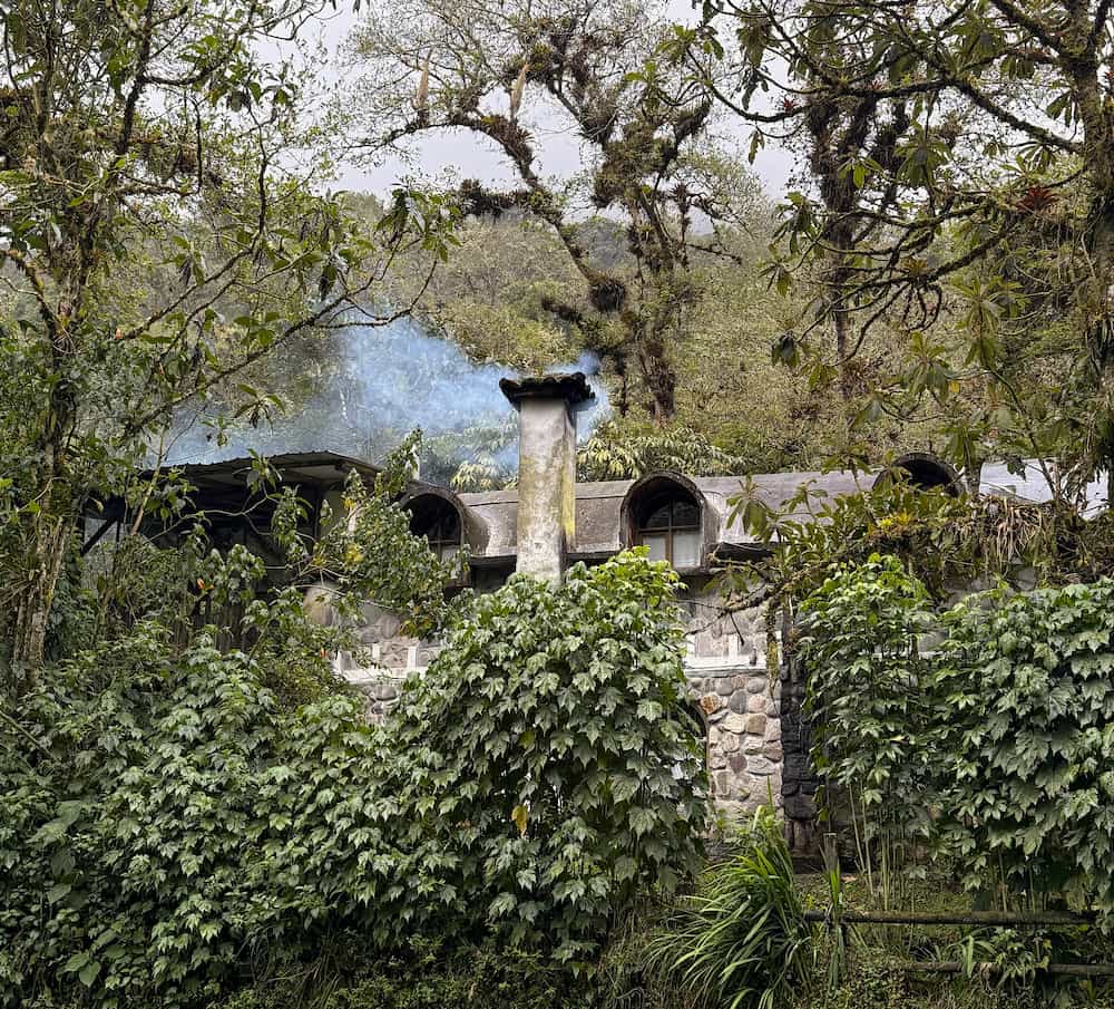 Guango Lodge on the eastern Andean slope of Ecuador